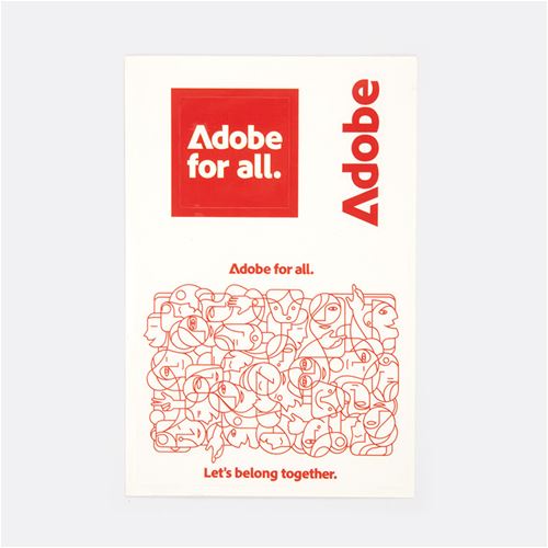 Adobe for All sticker set