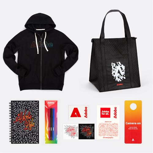 New hire gift set with Bezier hoodie