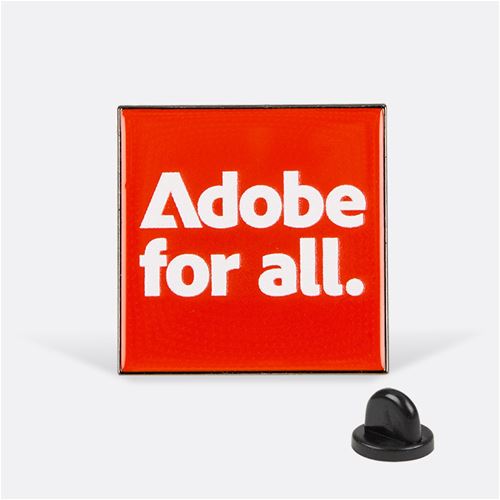 Adobe for all Pin