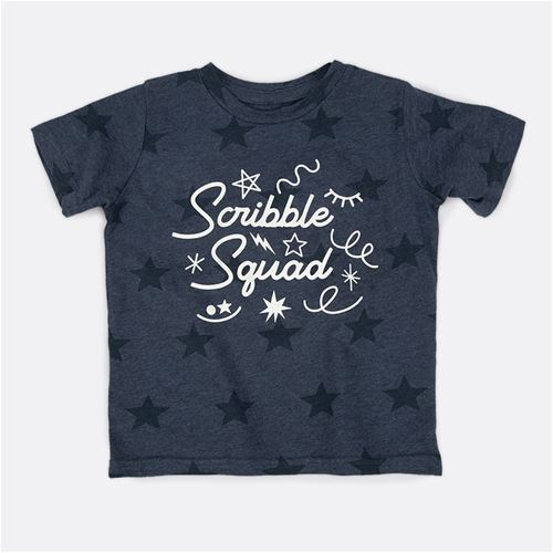 Toddler tee: “Scribble Squad”