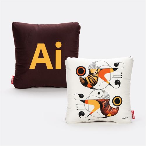 Illustrator pillow